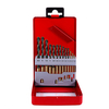 HILDA 13pcs 1.5-6.5mm HSS Foret De Twist Cobalt Set Pour Métal Outils Outils Accessoires