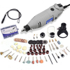 HILDA 220V 150W avec 91pcs Accessoires Outil Rotatif Electrique Mini Ecrou de Vitesse Variable et Axe Flexible