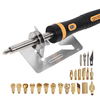 HILDA 220V 30W Fer à souder électrique Stylo à bois brûlant Stylo à souder électrique Set avec pointes