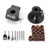 Hilda 30 pcs Locator positionneur de forage avec ponçage Bande et Rotary Burr sculpture outil rotatif de polissage