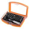 Hilda 32pcs Tournevis Bit Set Torx Spanner Star Hex Holder Rod Tournevis Bits
