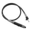 HILDA 6mm Shank 100cm Outil Longueur Flexible à Percussion Electrique avec Collets en Laiton 6pcs pour Outil Rotatif