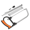 HILDA 8 en 1 Scie en Métal Multifonctions Bricolage Scie Portable pour Travail du Bois en Métal