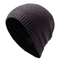 Hiver tricot bonnets chauds chapeau pour hommes femmes décontracté réglable Skullies Bonnet chapeau