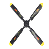 Hélice à 4 pales HSD 8060 8*6 8X6 pour avion RC