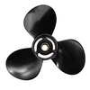 Hélice extérieure de bateau en aluminium de 11 3/8 x 12 fit pour Mercury 25-70HP 48-855856A5
