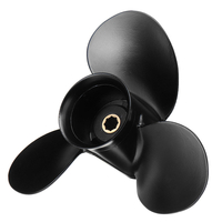 Hélice extérieure en aluminium de bateau de bateau 9x10 1/2 pour le mercure 6-15HP 48-828158A12