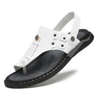 Hommes Deux voies Soft Sandales dextérieur décontractées respirantes et antidérapantes