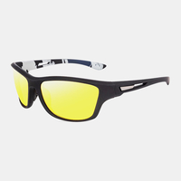 Hommes large côté plein cadre sports de plein air occasionnels conduite équitation lunettes de soleil polarisées anti-UV