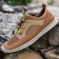 Hommes Mesh Respirant Antidérapant Confortable Sports Chaussures De Plein Air Décontractées