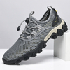 Hommes Mesh Respirant Élastique Bande Lace-Up Outdoor Fitness Casual Sneakers