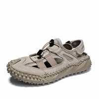 Hommes Mesh Respirant Outdoor Casual Fashion Sandals Chaussures de plage à semelle épaisse