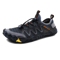 Hommes Mesh Respirant Soft Bas Antidérapant Élastique Bande Outdoor Casual Chaussures de randonnée
