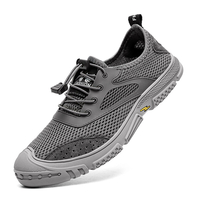 Hommes Mesh Sneaker Casual Respirant Léger Antidérapant orteil Protégé Soft Chaussures