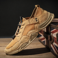 Hommes Mesh Sneaker Respirant Léger Décontracté Antidérapant orteil Protégé Soft Chaussures