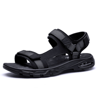 Hommes Mesh Tissu Comfy Massage Soft Sole Sandales de plage