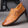 Hommes Microfibre Leather Slip Resistant Soft Sole Casual Business Loafers