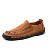 Hommes Microfibre Main Couture Soft Semelle Casual Business Dress Chaussures