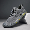 Hommes Microfibre Mesh Respirant Épissage Soft Semelle Antidérapante Toe Protected Casual Chaussures De Plein Air