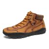 Hommes Microfibre Respirant Couture À La Main Comfy Crocodile Grain Soft Semelle Casual Chaussures En Cuir