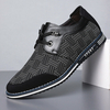 Hommes Microfibre Respirant Soft Bas À Lacets Confortables Mocassins Casual Chaussures De Travail