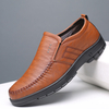 Hommes Microfibre Respirant Soft Bas Slip On Comfy Casual Business Shoes