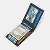 Hommes Multifonction Business RFID Fibre de Carbone US Dollar Clip Card Trade Court Multi-Card Slots Portefeuille