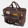 Hommes multifonctions multi-poches étanche 15, 6 pouces sac dordinateur portable porte-documents sac à main daf