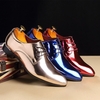 Hommes New Fashion Elegant Dancing Party Oxfords en cuir