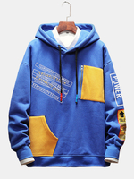 Hommes nouveau japonais lâche à capuche grande taille patch casual mode veste pulls