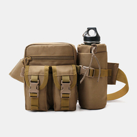 Hommes Nylon Camouflages Sac de taille de bouteille deau extérieure multifonction Sac tactique