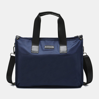 Hommes Nylon Sacoche pour ordinateur portable étanche de 14 pouces Porte-documents multicouches Sac à main Sac à bandoul