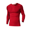 Hommes Nylon Shapewear Compression Tight Chemise à manches longues Body Minceur Shaper
