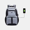 Hommes Nylon USB charge étanche entreprise grande capacité 15, 6 pouces sac pour ordinateur portable bagages sac à dos