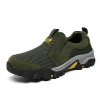 Hommes Outdoor Mesh Fabric Respirant Soft Chaussures de randonnée décontractées