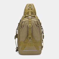 Hommes Oxford Camo multifonction étanche Sports de plein air équitation sac à bandoulière tactique sac à bandoulière sac