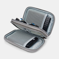 Hommes Oxford grande capacité étanche 2.5 pouces étui de protection pour disque dur Mobile Portable Double sac de rangem
