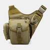 Hommes Oxford Outdoor Riding Sports Camo étanche grande capacité sac à bandoulière taille sac sac de selle