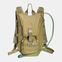 Hommes Oxford Tissu Tactique Camouflage En Plein Air Équitation Escalade Sport Bouteille Deau Poche Sac À Dos