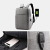 Hommes Oxford USB charge poids léger grande capacité 15, 6 pouces sac à dos pour ordinateur portable