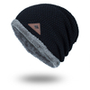 Hommes Plus Bonnet tricoté en velours chaud bonnet
