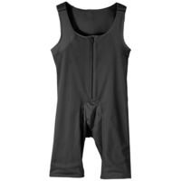 Hommes Plus Taille Onesies Bodybuilding Butt Lifting Zipper Up Body Control Shapewear Underwear