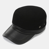 Hommes Plus Velours Extérieur Casual Chapeau Chaud Feutre Réglable Loisirs Cache-oreilles Casquette De Baseball