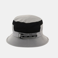 Hommes polyester séchage rapide parasol dété pêche en plein air escalade couture maille respirant chapeau de seau