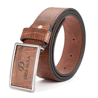 Hommes PU Cuir Alloy Aiguille Boucle Ceinture Ceintures Décontracté loisirs Pin Boucle Ceinture Ceinture