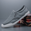 Hommes Respirant Ice Silk Soft Comfy Sole Solid Slip On Casual Chaussures de tennis