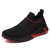 Hommes Respirant Mesh Soft Antidérapant Slip-On Casual Running Fitness Sneakers