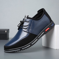 Hommes respirant Soft semelle antidérapante confortable affaires à lacets chaussures décontractées