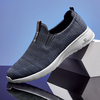 Hommes respirant Soft semelle antidérapante confortable sans lacet chaussures de marche décontractées