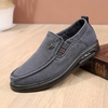 Hommes respirant Soft semelle antidérapante confortable sans lacet sur vieilles chaussures décontractées de Pékin